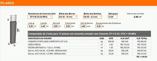 CalcMat PREMIUM - Planilha Calculdadora de Materiais